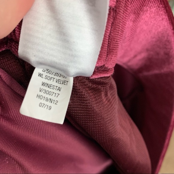 Old Navy Wide Leg Soft Velvet Pants S - Picture 8 of 9